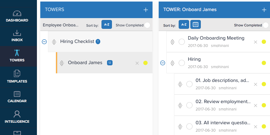 CommandHound allows users to easily delegate tasks, with a focus on performance tracking to make sure things get done.