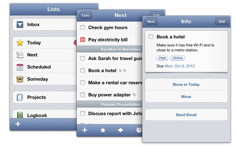 Things by Culture Code is a user friendly to-do list with a great mobile interface. 