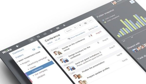 Wrike is a powerful project management software to keep your tasks organized