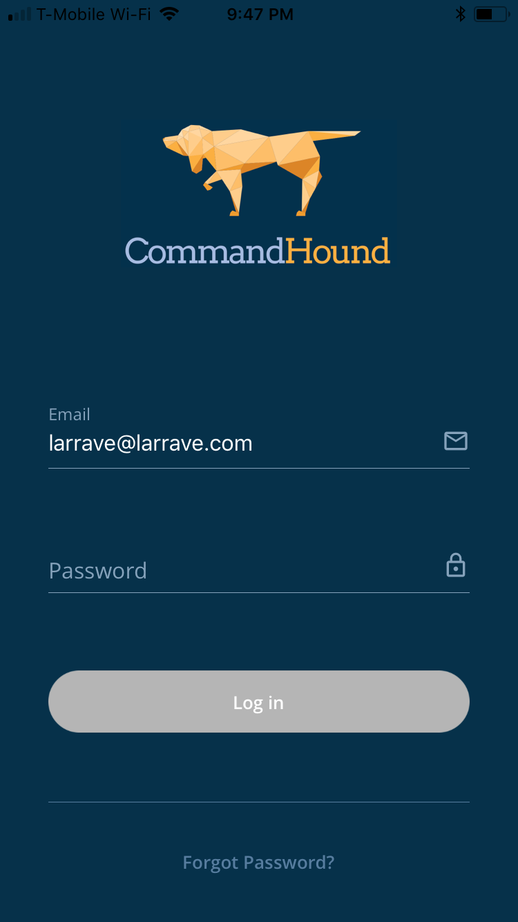 CommandHound Mobile