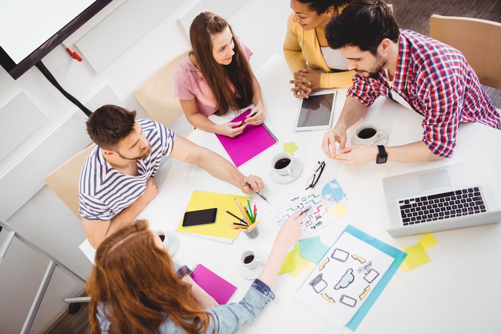 more coworkers showing productivity in the workplace